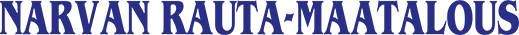 Narvan Rauta- ja Maatalous logo